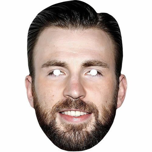 Chris Evans Actor Mask - Personalised and Celebrity Face Masks - Next ...